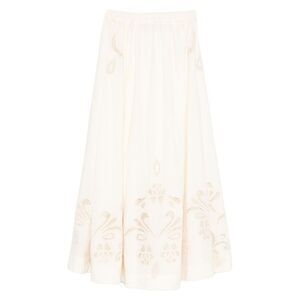 Forte Forte Women Embroidered Cotton Skirt